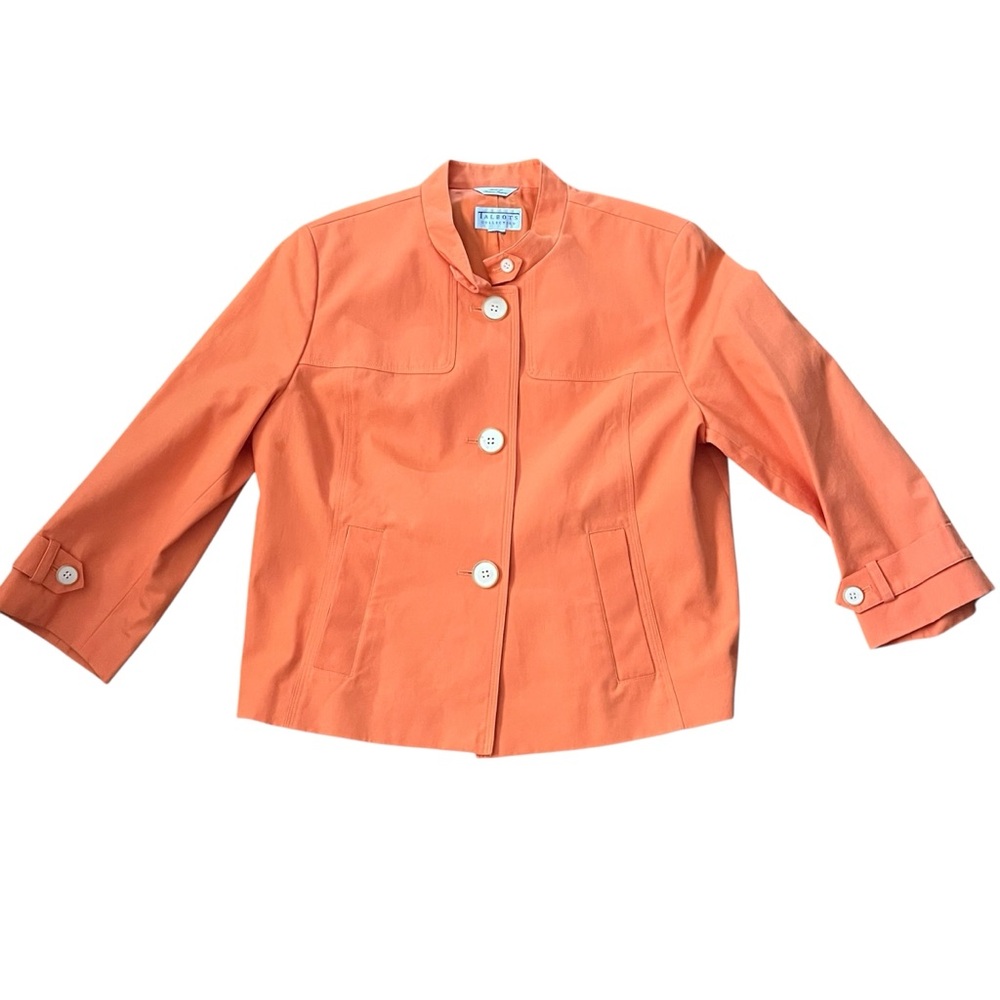 Talbots Cotton Blazer